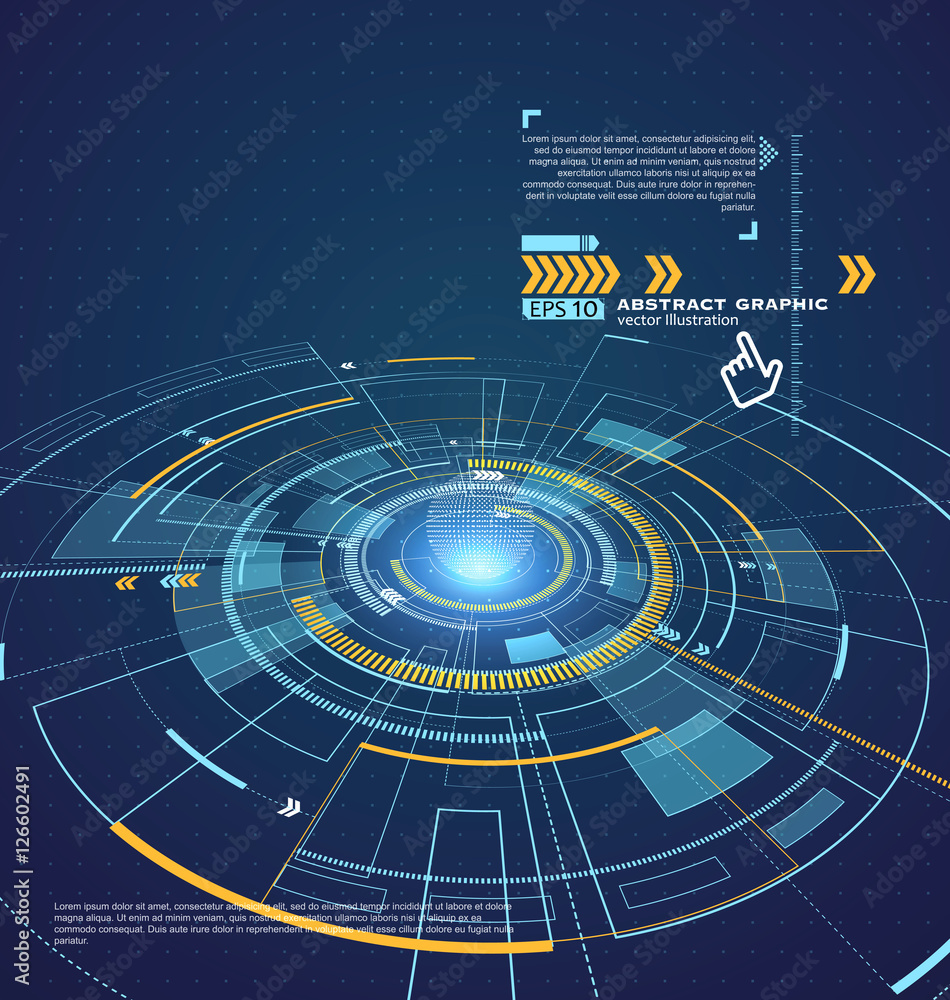 Three-dimensional interface technology, the future of user experience.