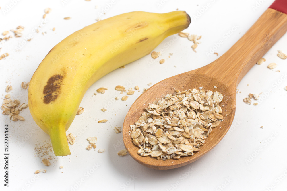 Oat Flakes with banana