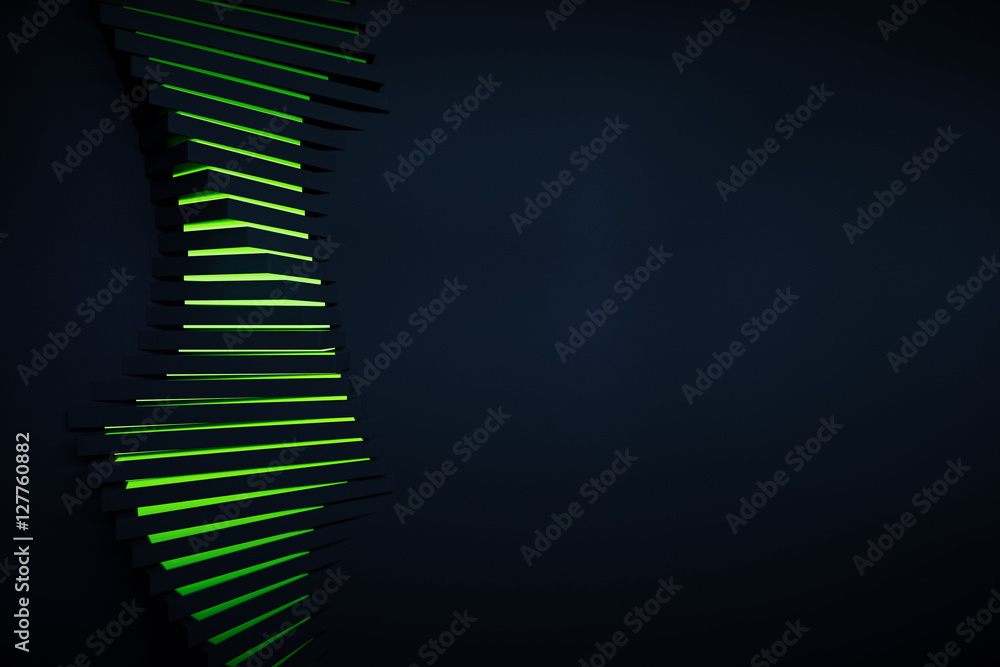 Abstract green pattern