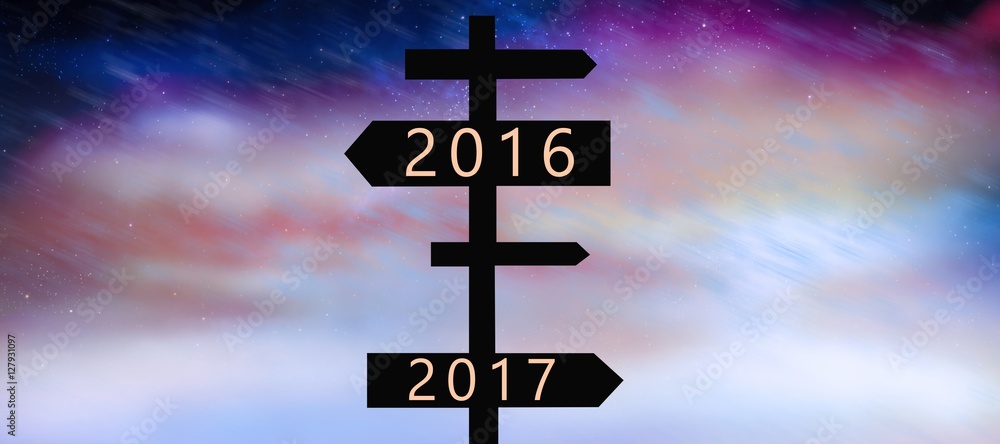 2017新年数字图像合成图