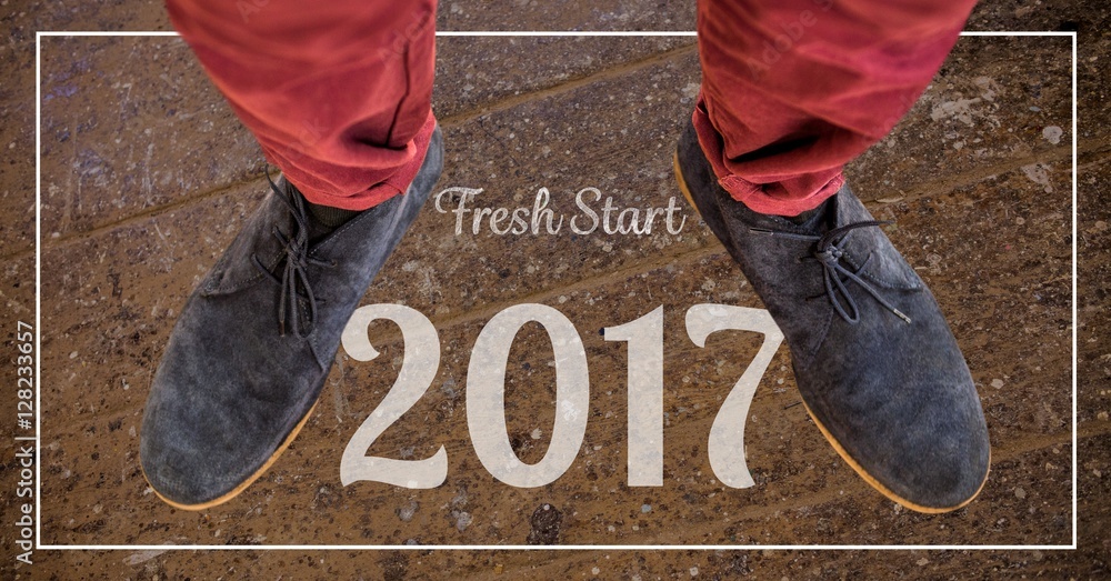 2017 new year wishes against suede chukka boots