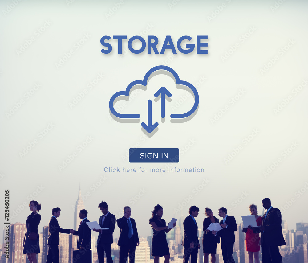 Storage Big Data Backup Computing Information Concept