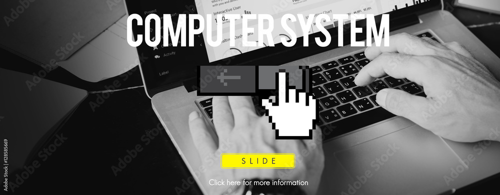 Information Technology Computer System Concept