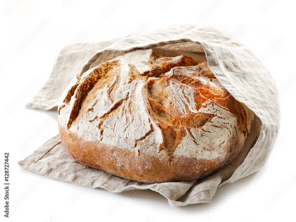 freshly baked bread