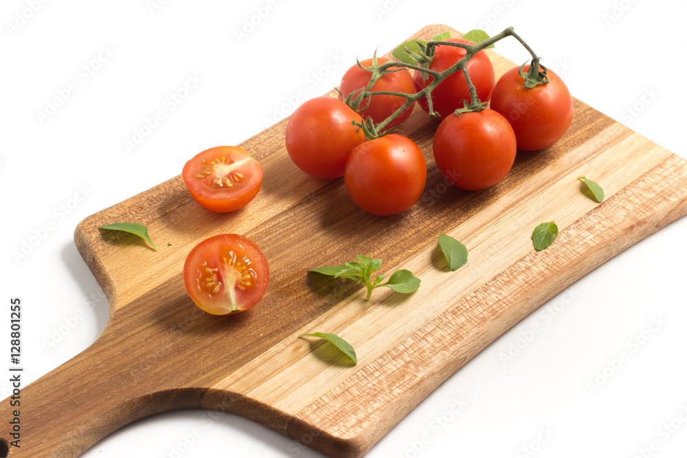 Branches of Cherry Tomatoes