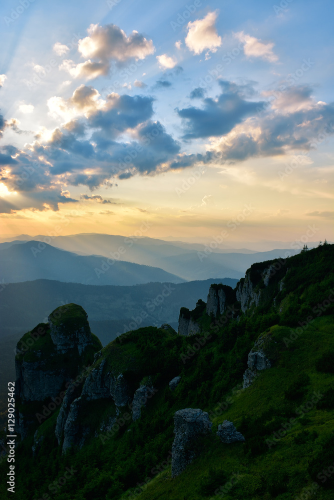 Ceahlau massif, Eastern Carpathians, Moldova, Romania