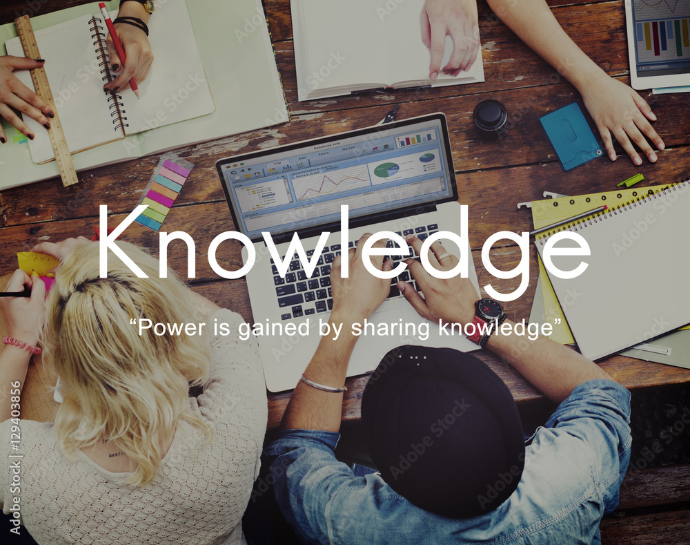 Knowledge Learn Education People Graphic Concept