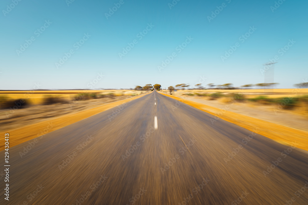 asphalt road in perth