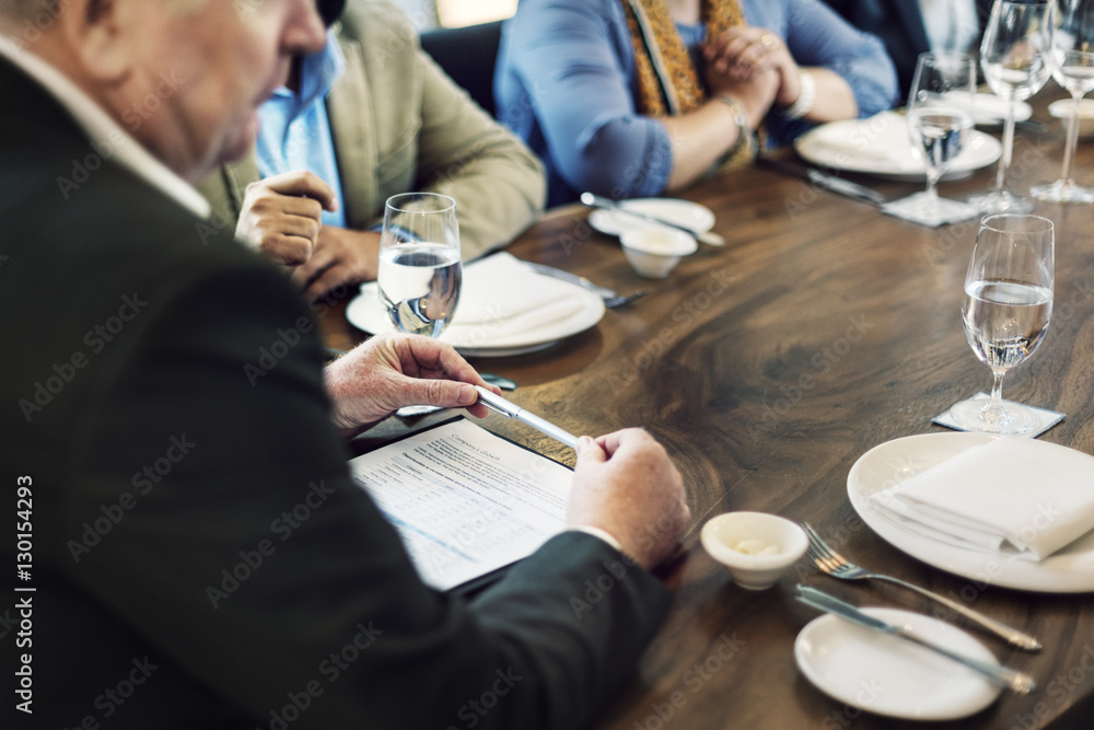 Group Of People Business Meeting Concept