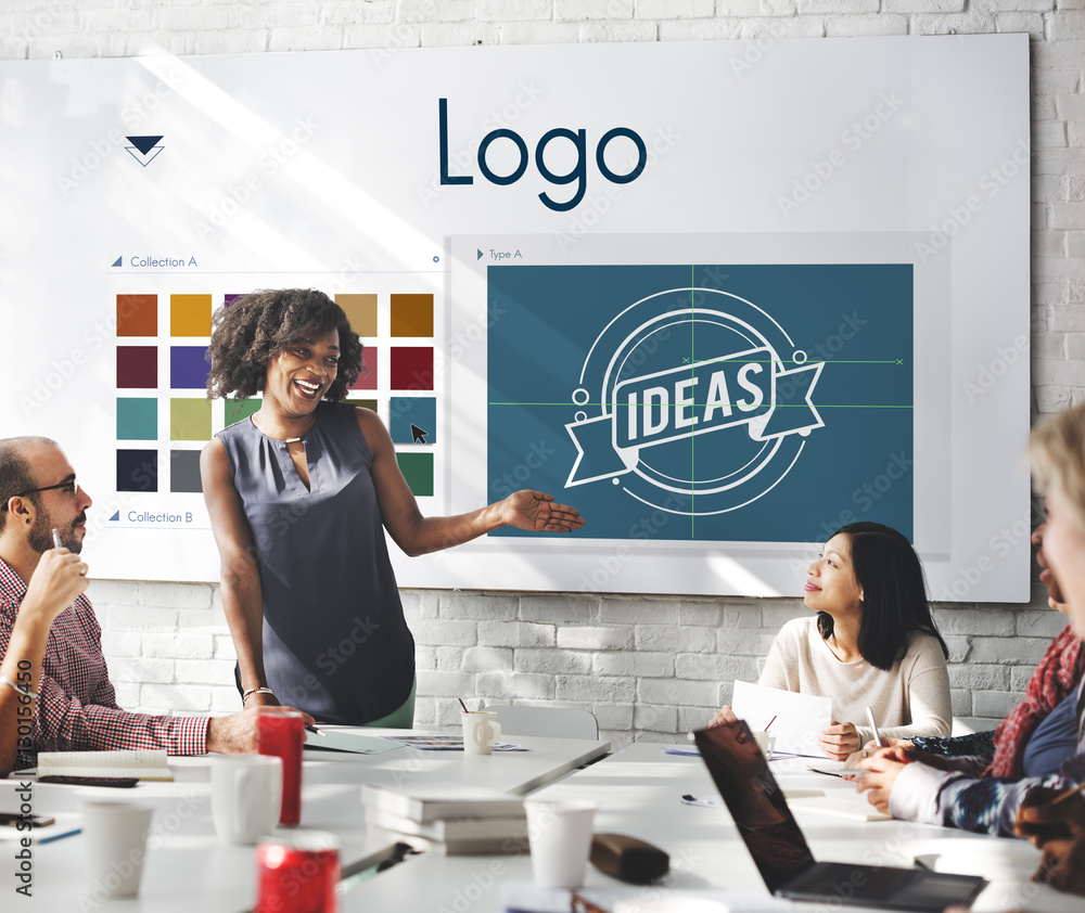 Logo Be Creative Inspiration Design Concept