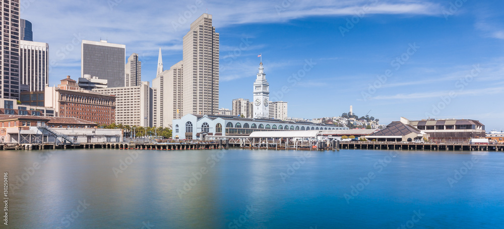 San Francisco skyline panorama, California, USA