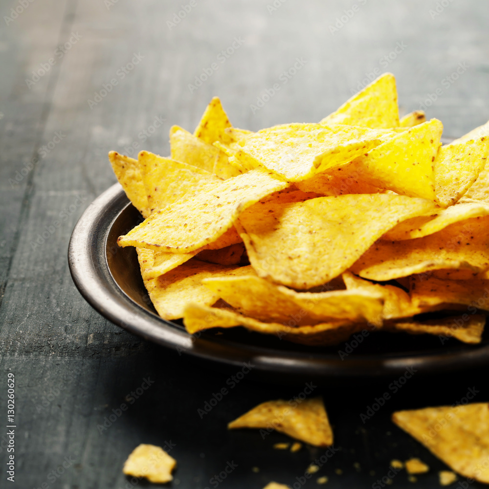 Nachos corn chips