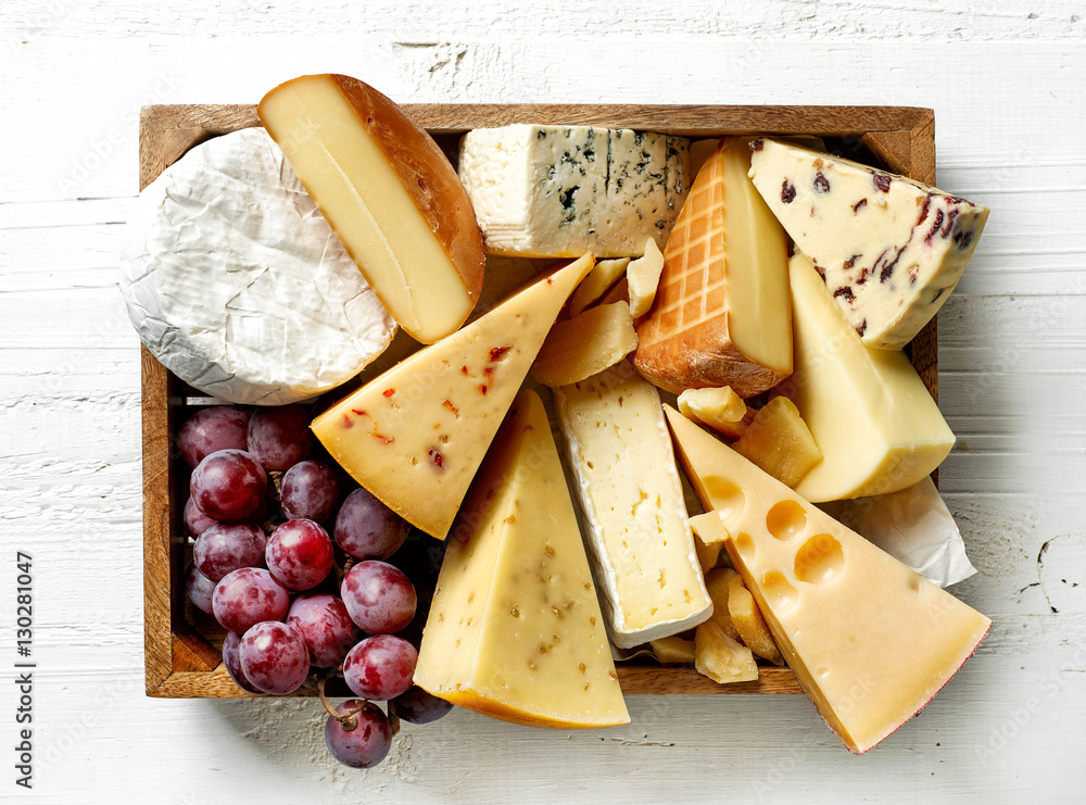 various types of cheese