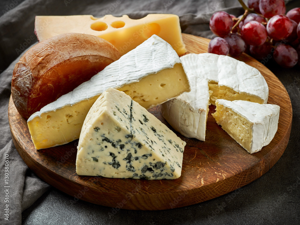 various types of cheese