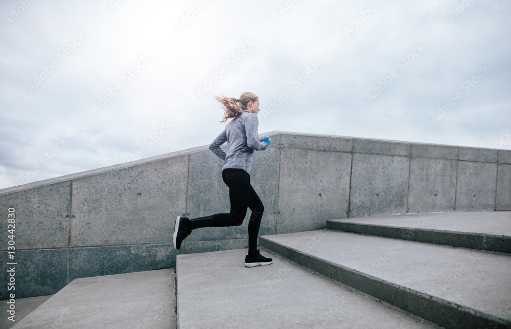 Fitness woman on morning workout