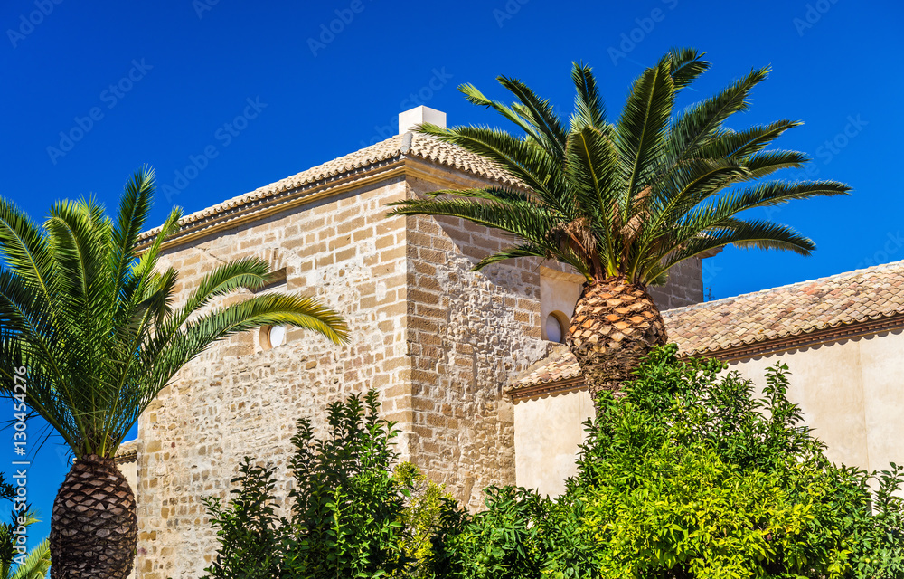 Historical buildings in Baeza, Spain