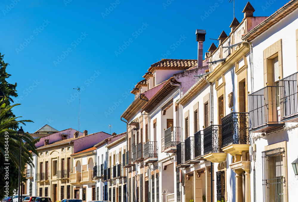 Historical buildings in Baeza, Spain