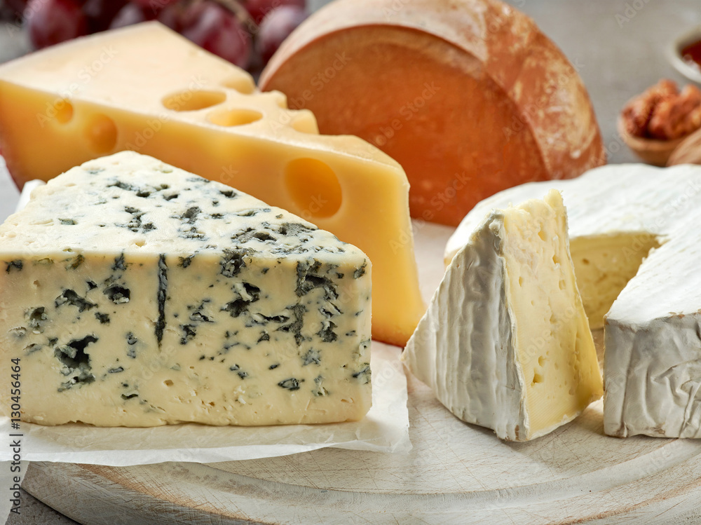 various types of cheese