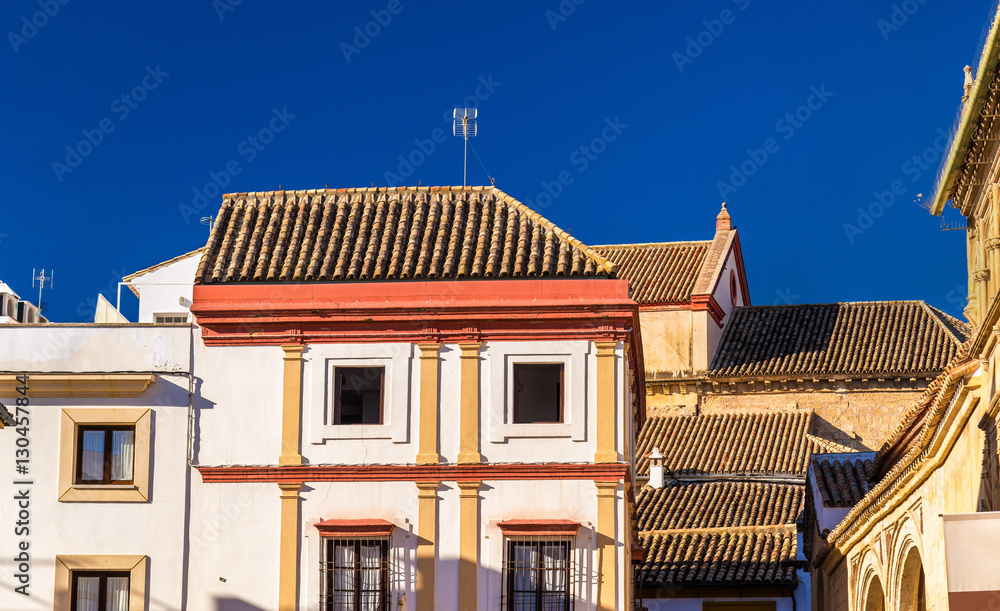 Typical houses in Cordoba, Spain