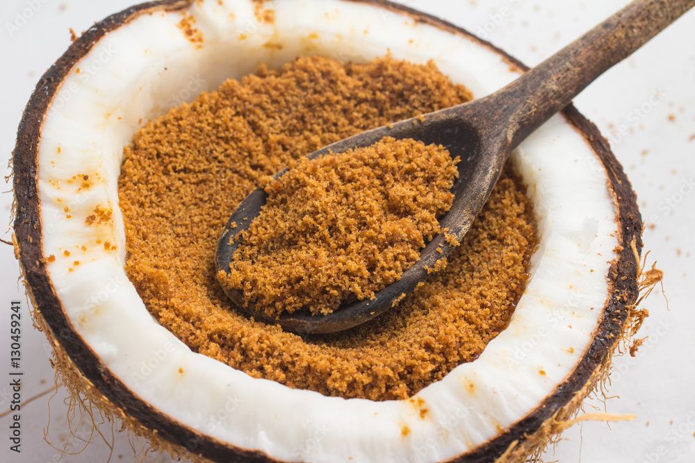 Coconut Sugar. Low Glycemic Index