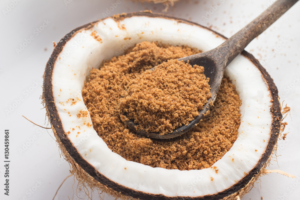 Coconut Sugar. Low Glycemic Index