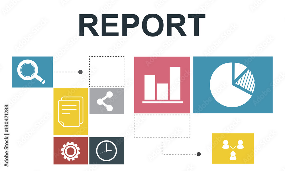 Data Analysis Analytics Information Report Concept