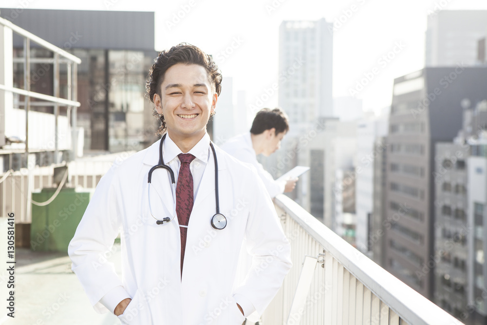 Young male doctor