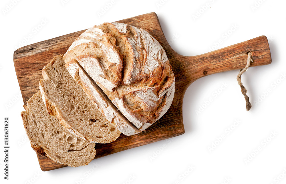 freshly baked bread