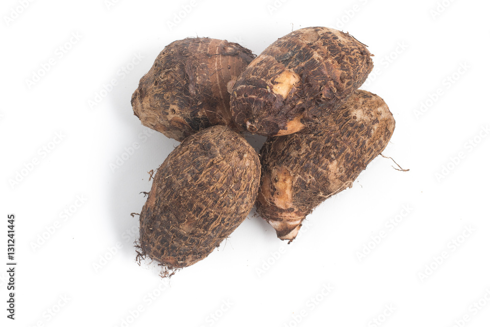 Yam, Inhame, Cara. Colocasia esculenta