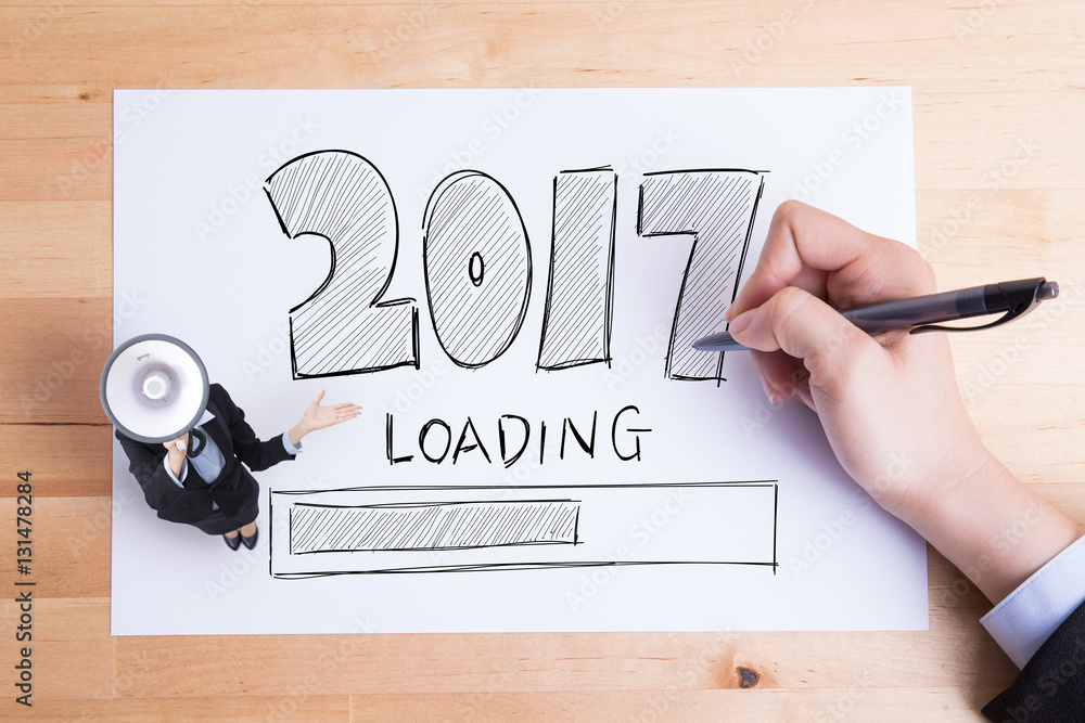 Happy new year is loading