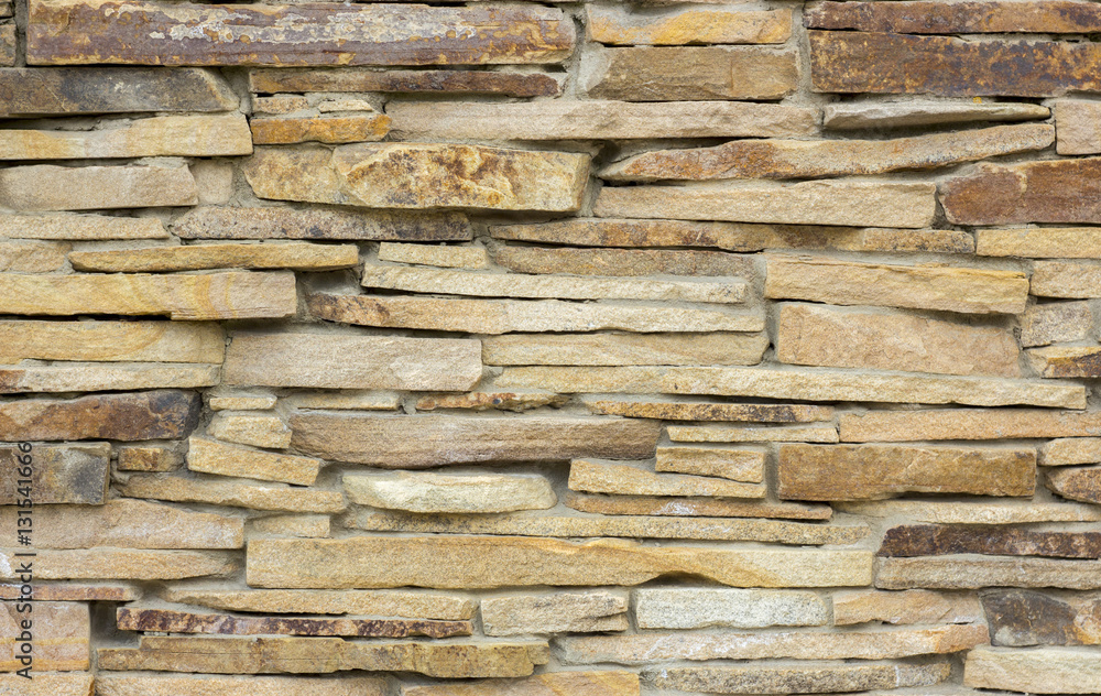 yellow natural stone facade, wall tiles