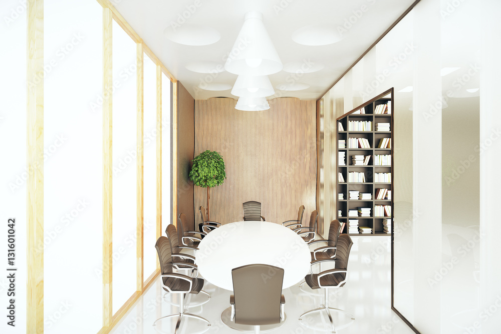 Modern meeting room