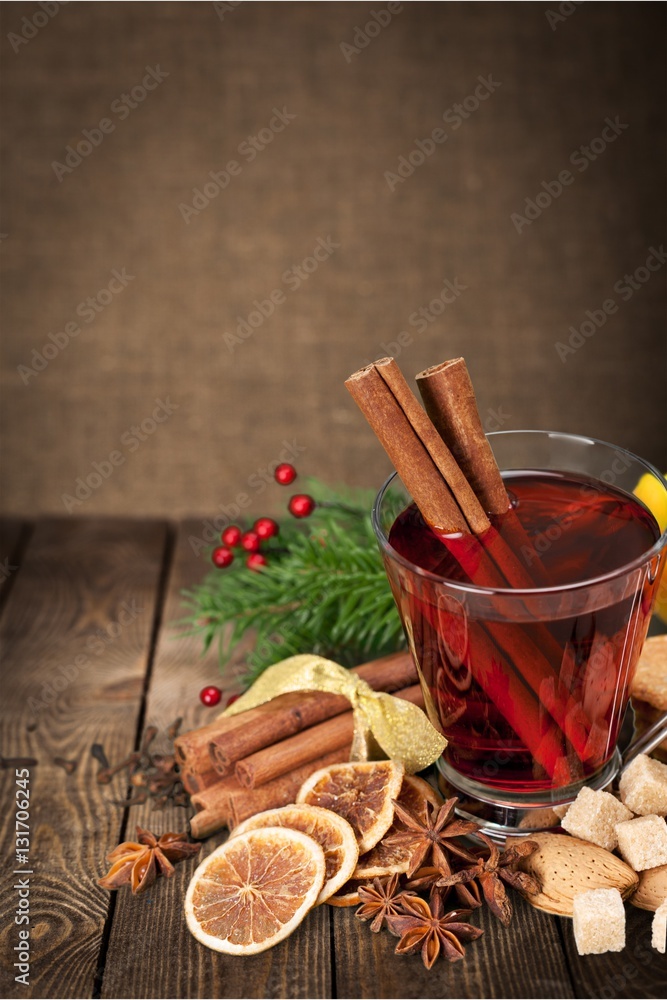 Mulled wine.