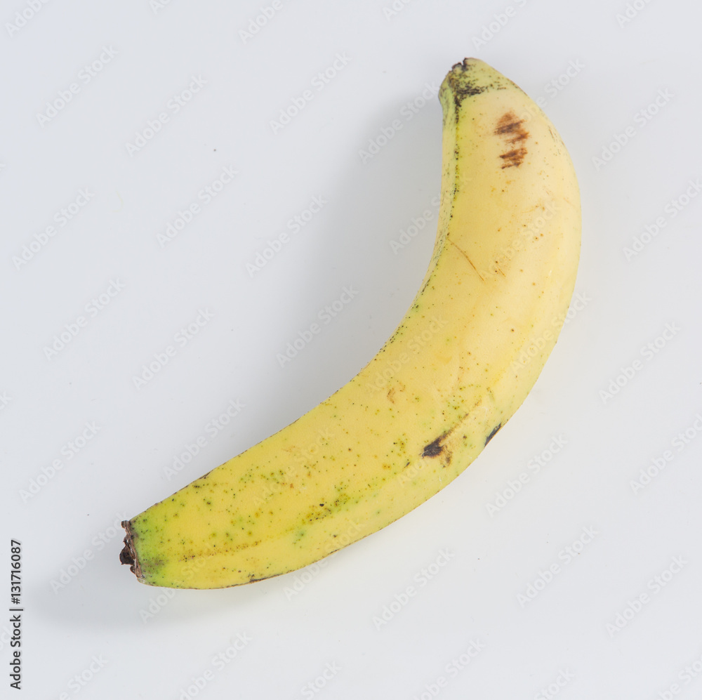 banana isolated on white background