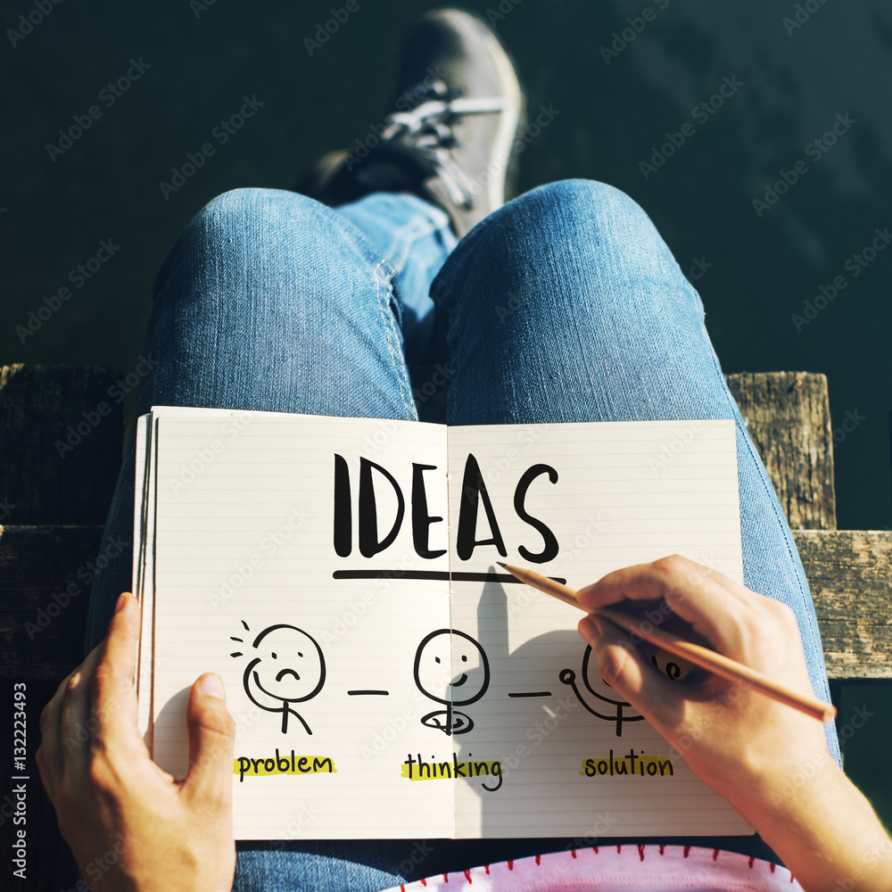 Ideas Creative Thinking People Graphic Concept