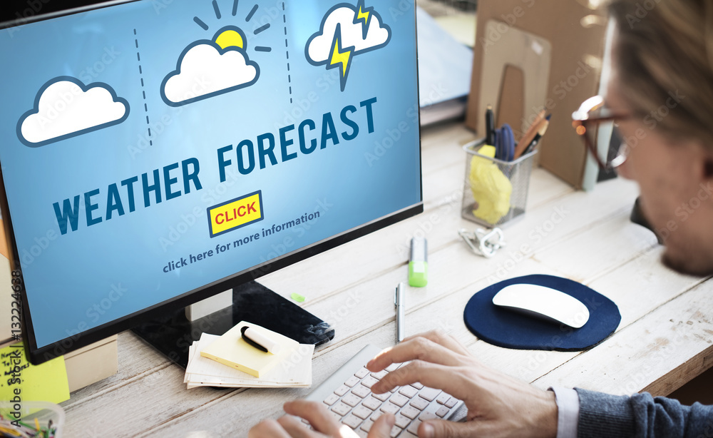 Weather Forecast Temperature Meteorology Concept