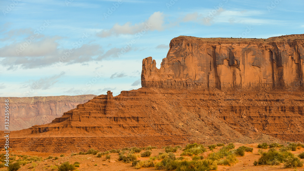 Sentinel Mesa - Monument Valley,Navajo Tribal Park, Arizona