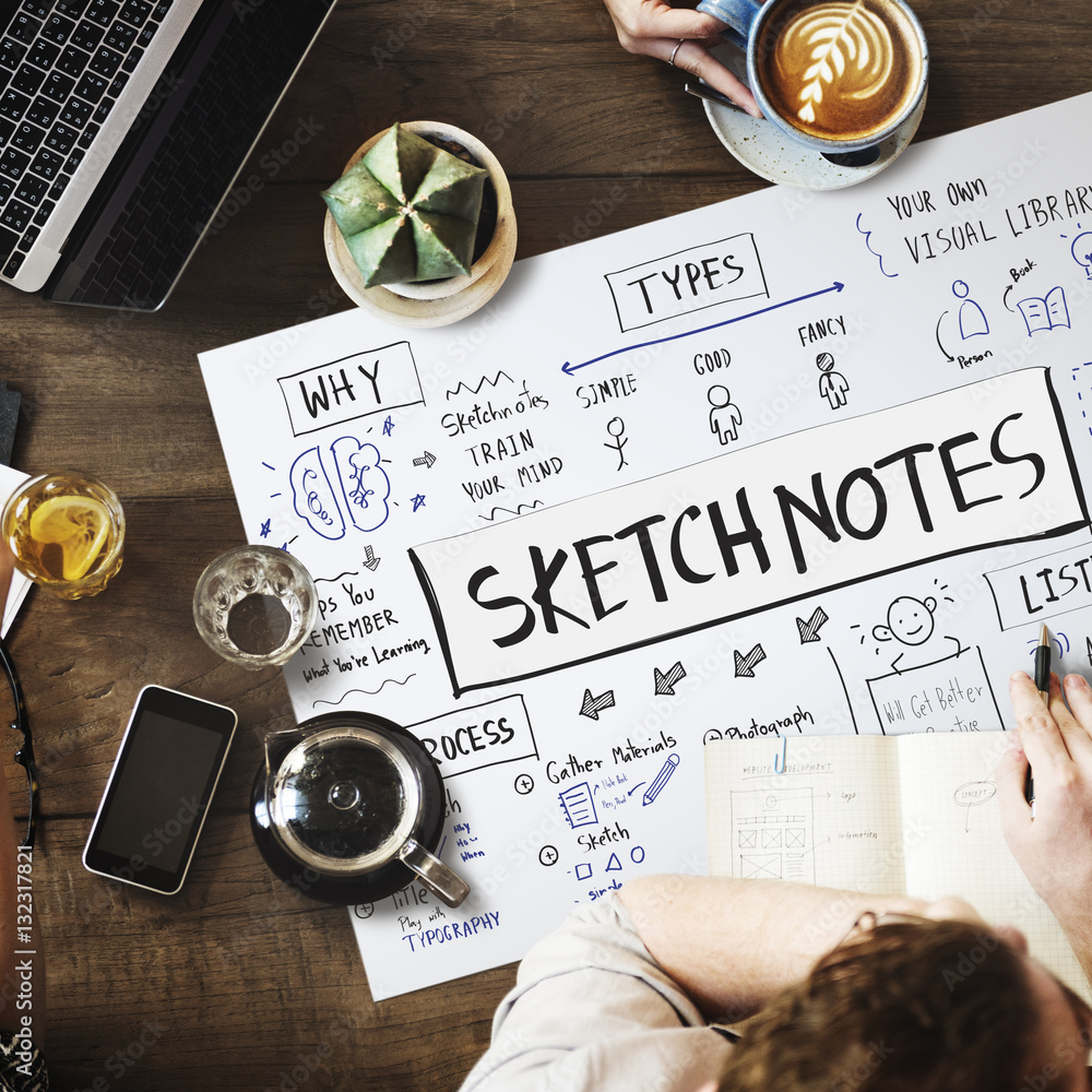 Sketch Notes Creative Drawing Design Graphic Concept