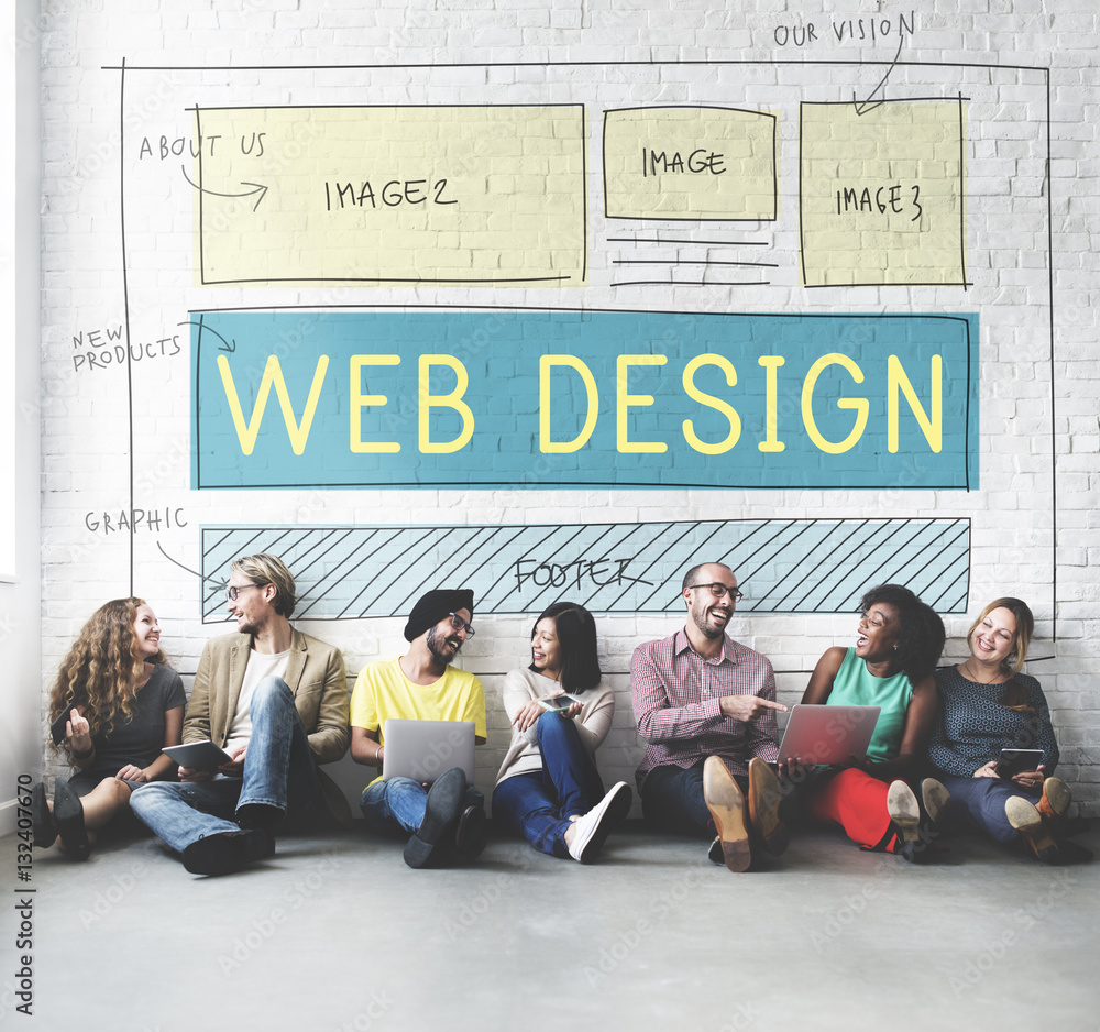 Web Design Layout Technology Website Internet Concept