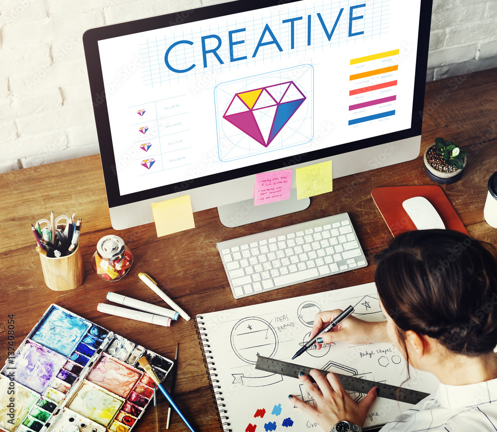 Design Style Graphic Creativity Ideas Illustration Concept