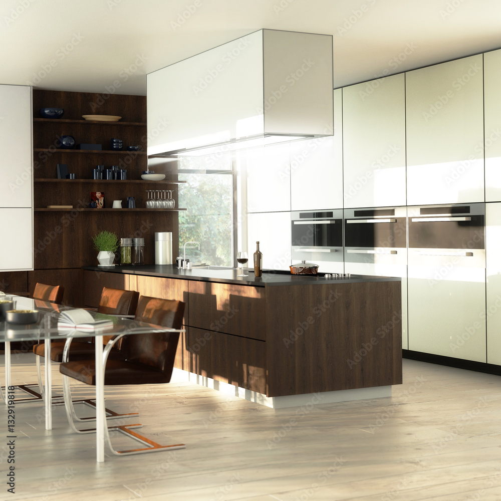 Lofted Kitchen (focus)