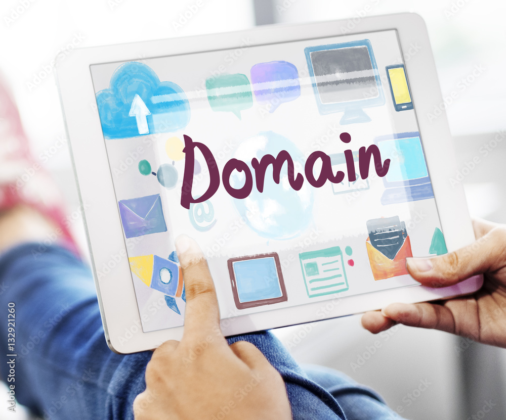 Domain Name Internet Online Network Connection Concept