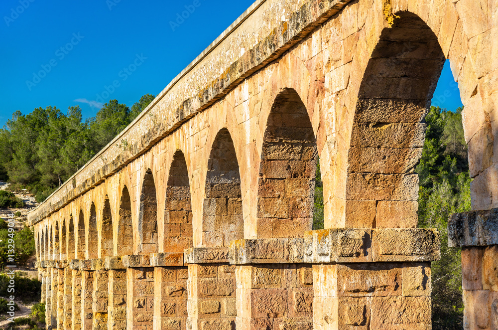 Les Ferreres Aqueduct, also known as Pont del Diable - Tarragona, Spain