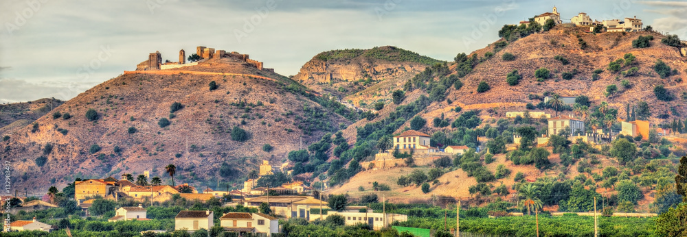 View of Alora Moorish Castle - Andalucia, Spain