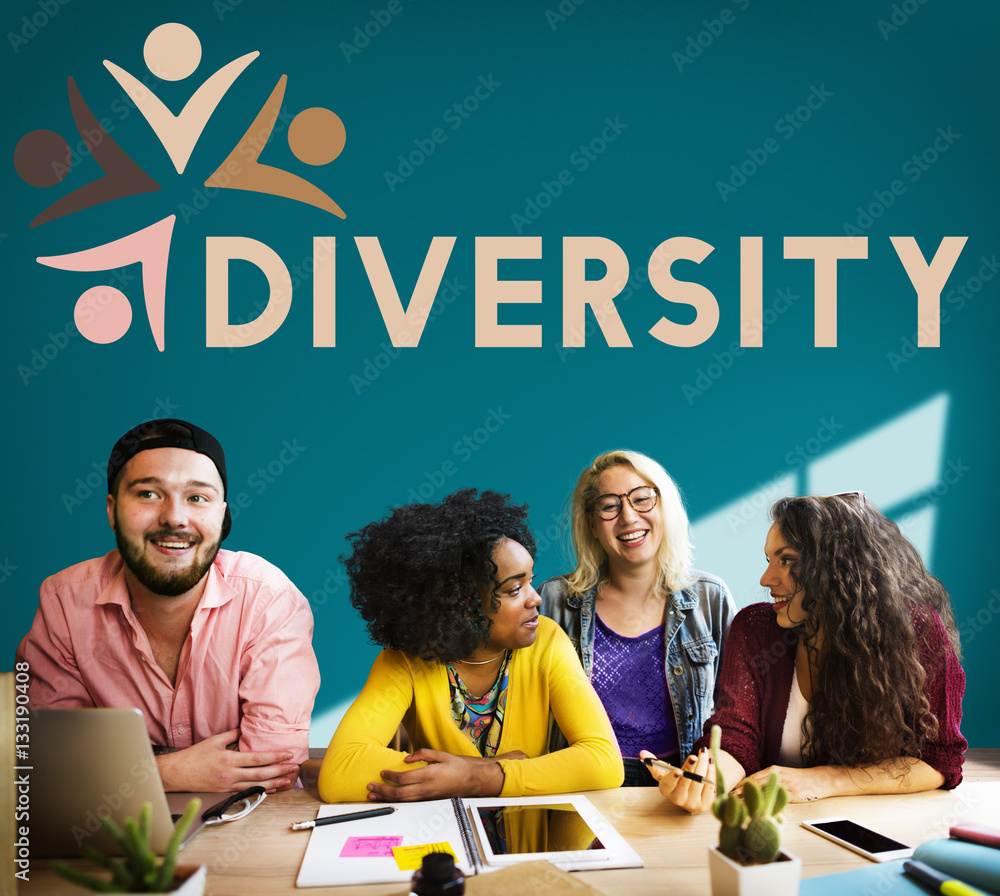 Diversity Nationalitise Unity Togetherness Graphic Concept