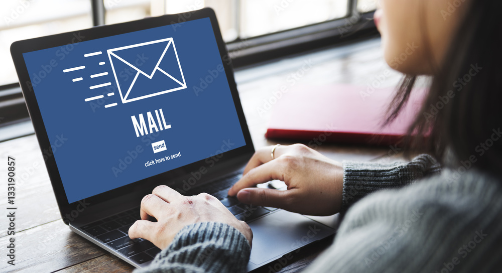 Mail Online Message Global Communications Connection Concept