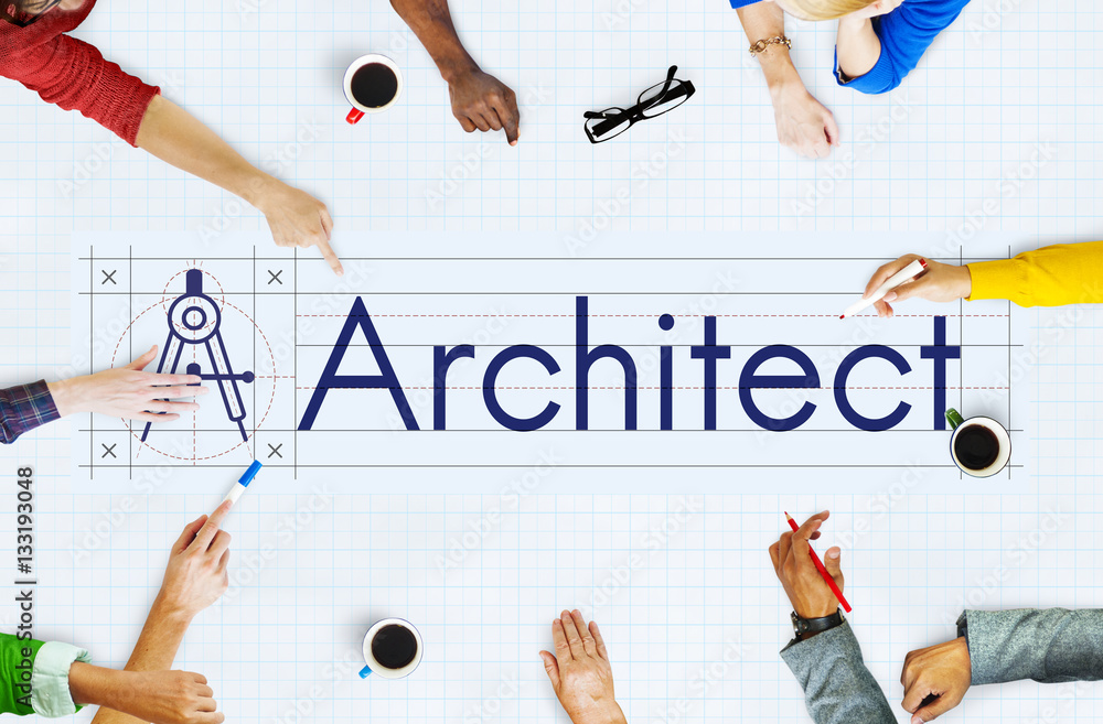 Architect Architecture Compass Construction Concept