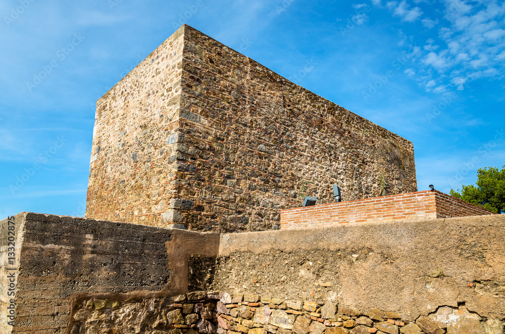 Gibralfaro Castle in Malaga - Andalusia, Spain