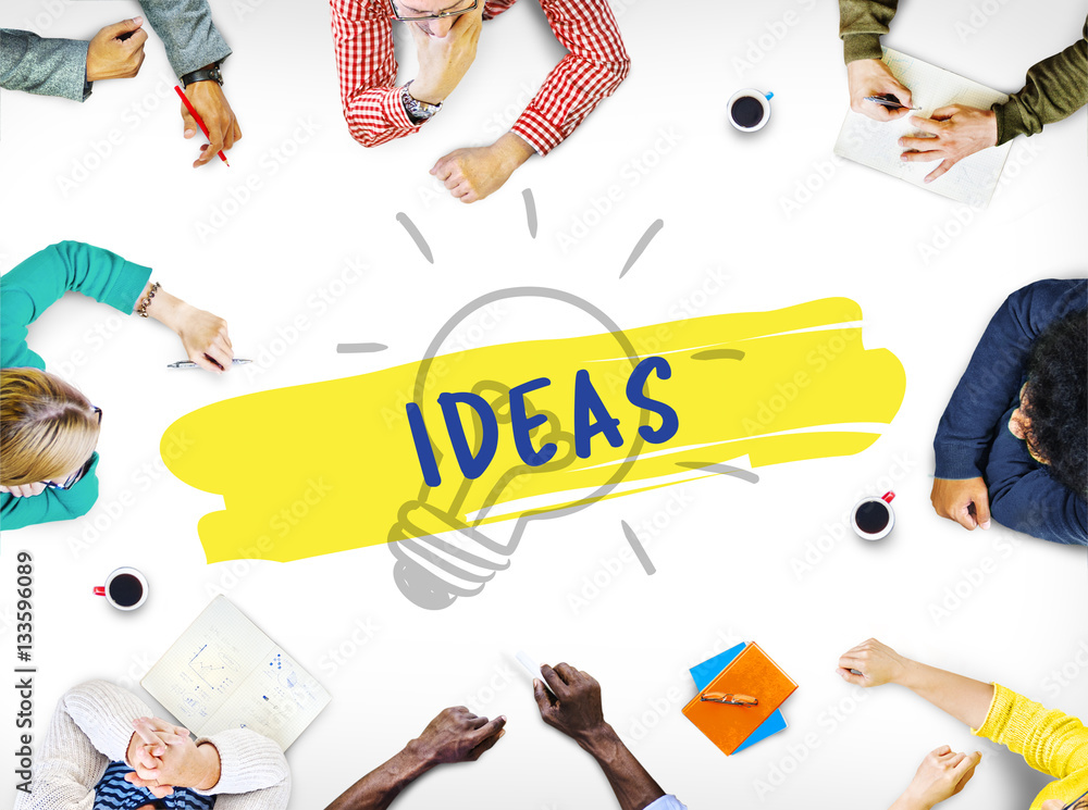 Ideas Creative Inspiration Bulb Concept