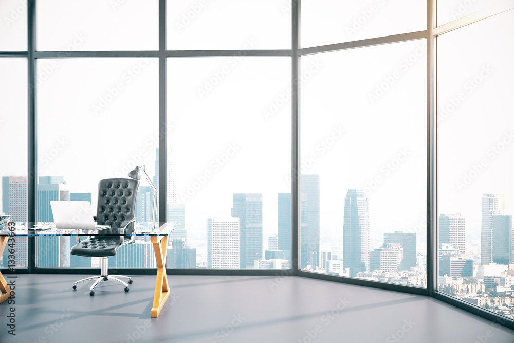 Modern conference room interior